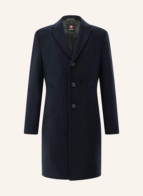 CG - CLUB of GENTS Mantel CG Manfred Slim Fit BLAU