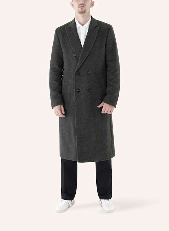 CG - CLUB of GENTS Mantel CG Malton BV Slim Fit DUNKELGRAU