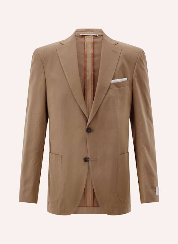 CARL GROSS BLACK LINE Sakko CG Tellison SV Modern Fit HELLBRAUN