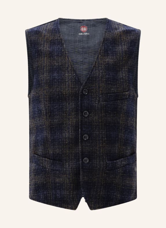 CG - CLUB of GENTS Weste CG Mosley-J Slim Fit BLAU