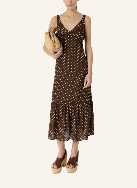 GERARD DAREL Kleid RACINE BRAUN