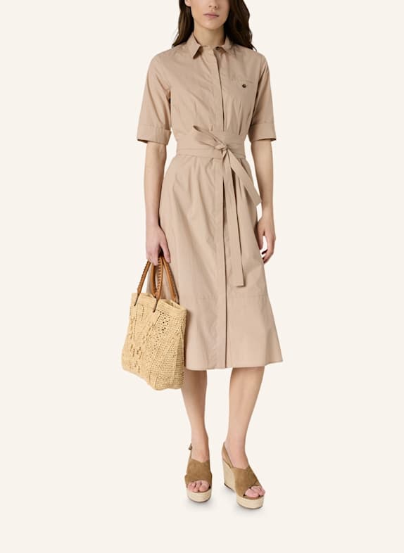 GERARD DAREL Kleid RANA CAMEL