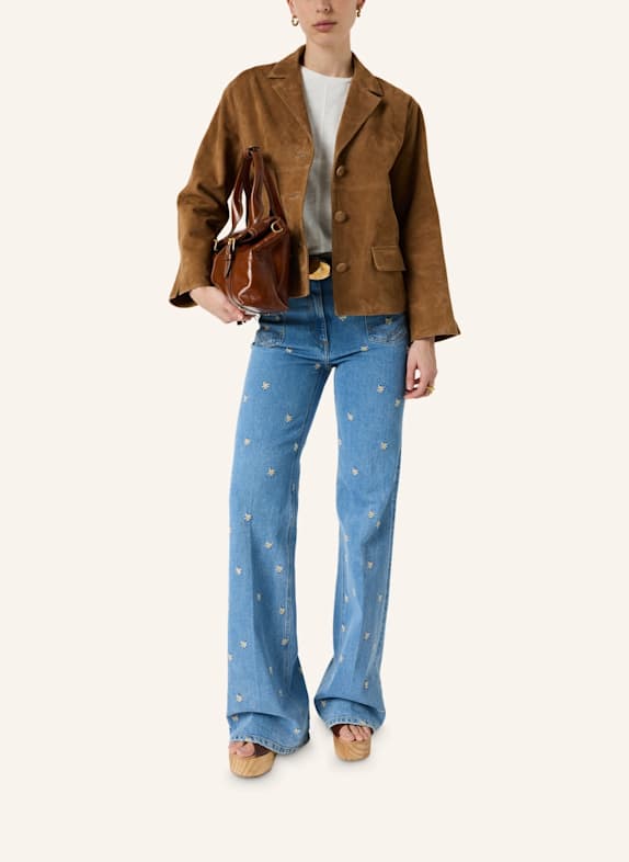 GERARD DAREL Leder TIRYA BRAUN