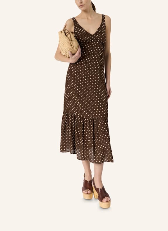 GERARD DAREL Kleid RACINE BRAUN