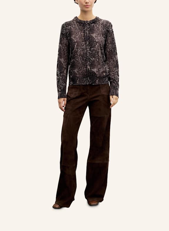 GERARD DAREL Strickjacke ROUBA BRAUN