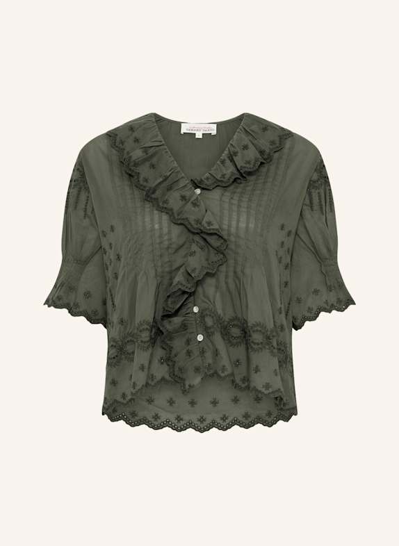 GERARD DAREL Bluse CEYLIA KHAKI