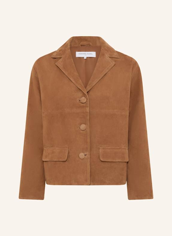 GERARD DAREL Leder TIRYA BRAUN