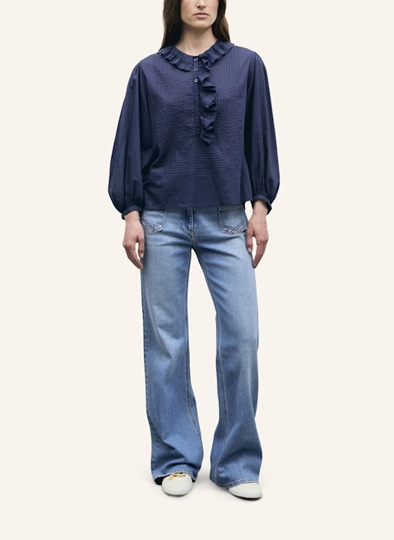 GERARD DAREL Bluse LEONE DUNKELBLAU