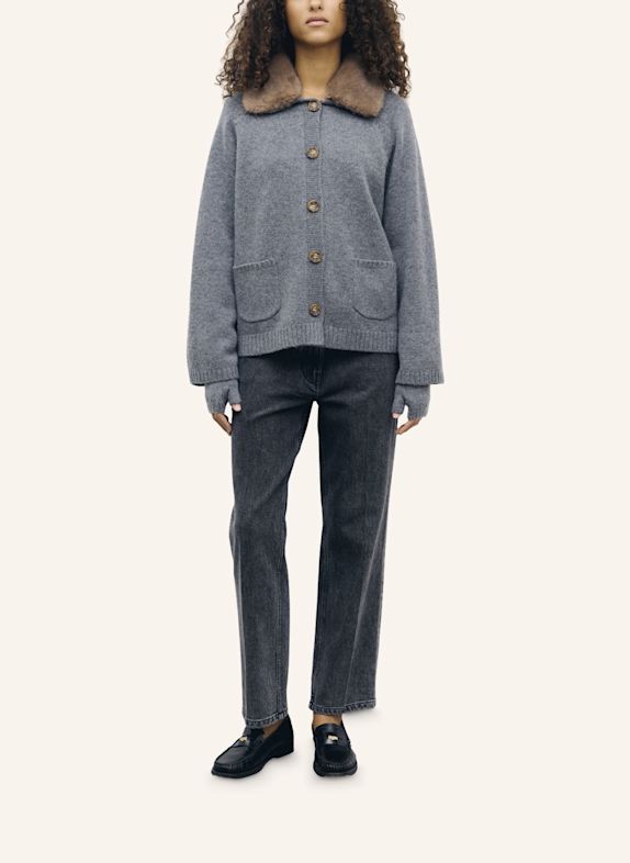 GERARD DAREL Strickjacke RHIZA GRAU