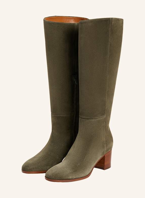 GERARD DAREL Hohe Stiefel LIZZIE KHAKI