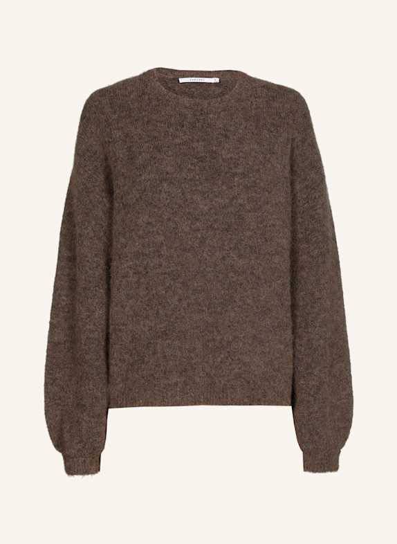 XANDRES Pullover ARACHA DUNKELBRAUN/ BRAUN