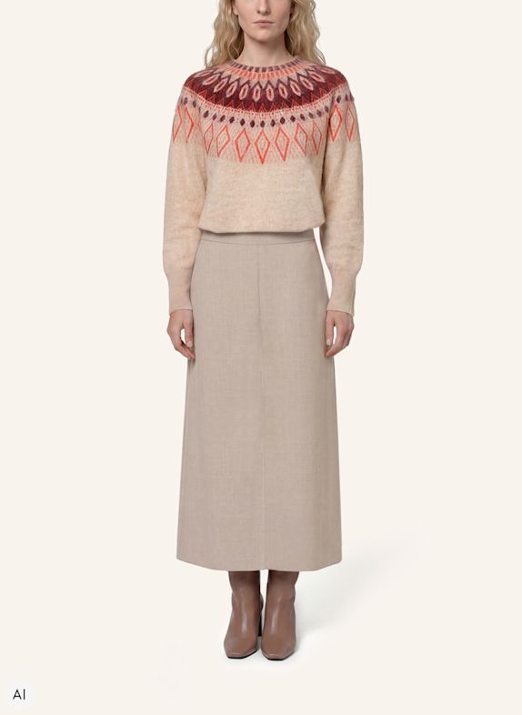 XANDRES Pullover SOLENN BEIGE