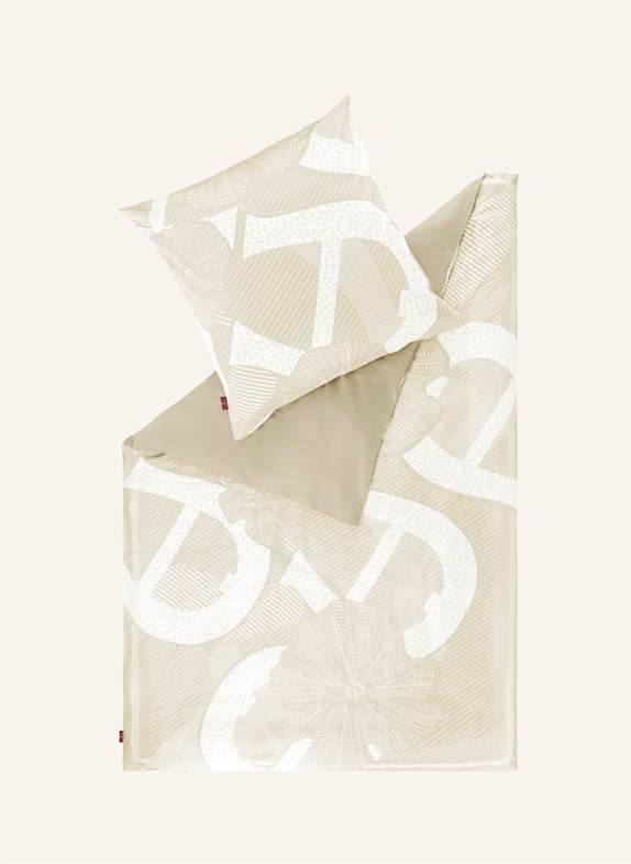 AIGNER Satin Bettwäsche DENA BEIGE