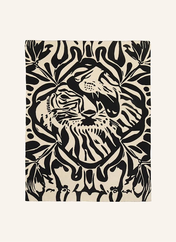 SPORTALM Wohndecke TIGER SCHWARZ