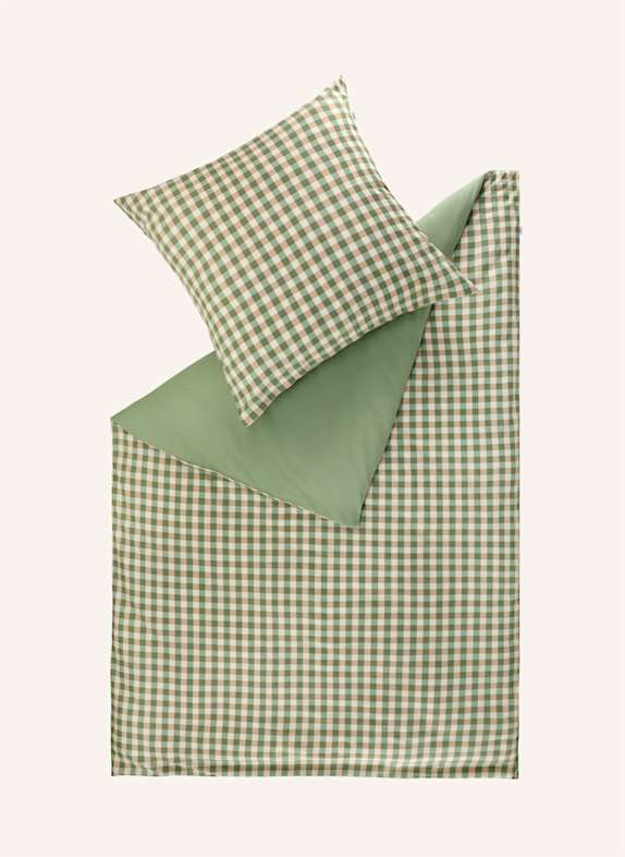 SCHÖNER WOHNEN KOLLEKTION Percal Bettwäsche VICHY GRÜN