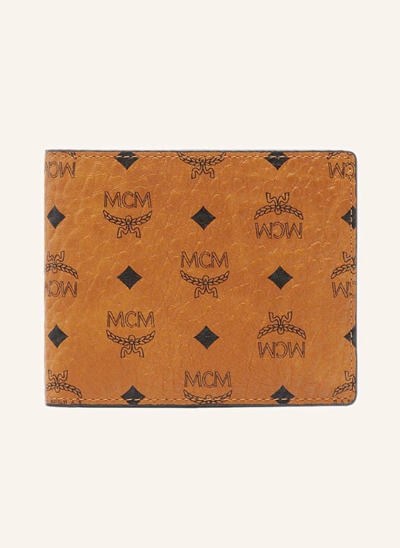 MCM Geldbörse VISETOS COGNAC