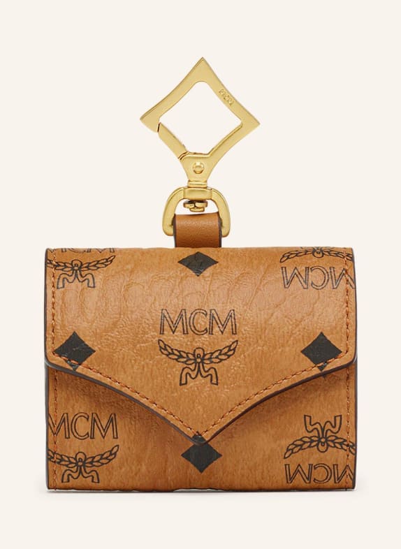 MCM Airpods-Case COGNAC