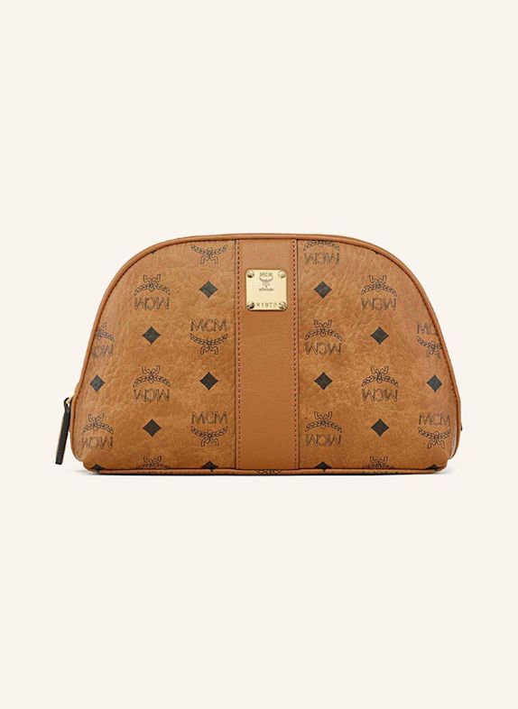 MCM Kosmetiktasche VISETOS COGNAC