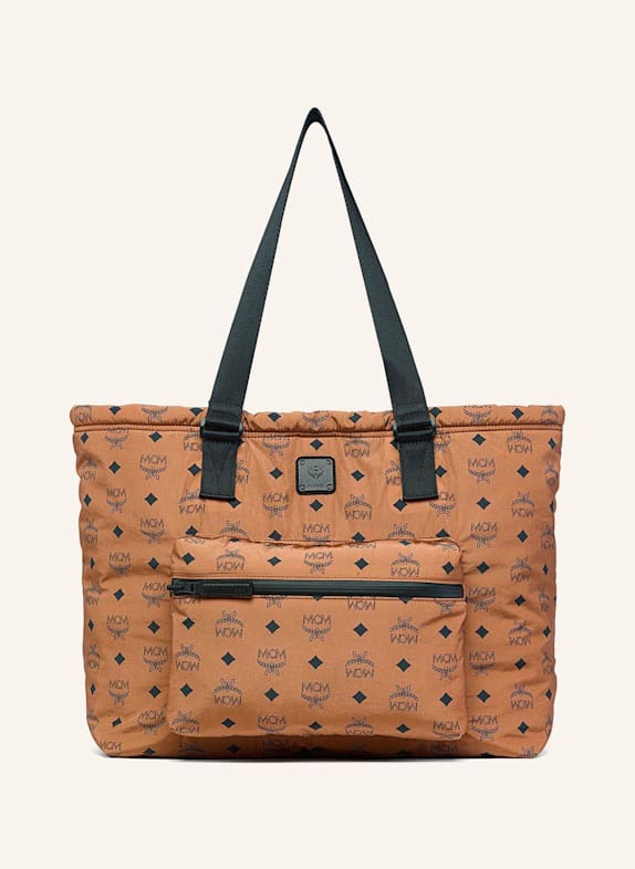 MCM Shopper VISETOS COGNAC