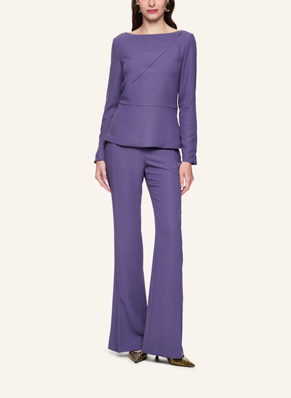 MARC CAIN Bluse DUNKELLILA
