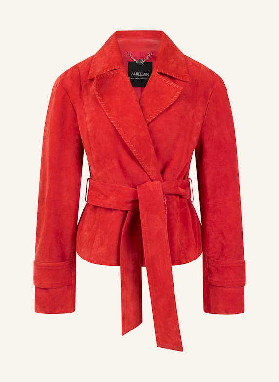 MARC CAIN Lederjacke ROT