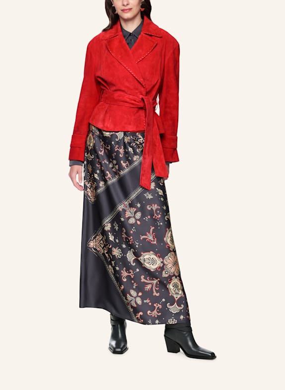 MARC CAIN Lederjacke ROT