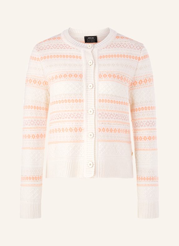 MARC CAIN Cardigan WEISS/ CREME