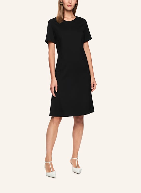 MARC CAIN Jerseykleid SCHWARZ