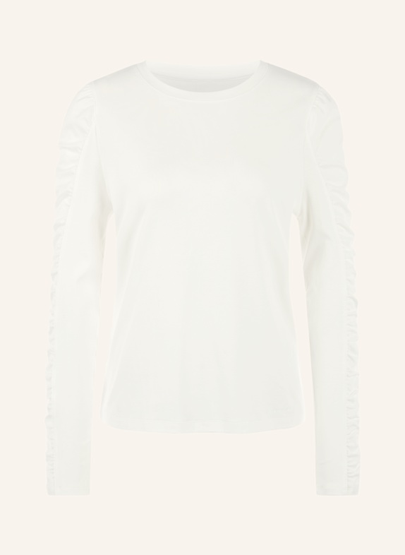 MARC CAIN T-Shirt WEISS/ CREME