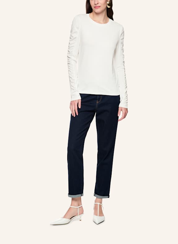MARC CAIN T-Shirt WEISS/ CREME