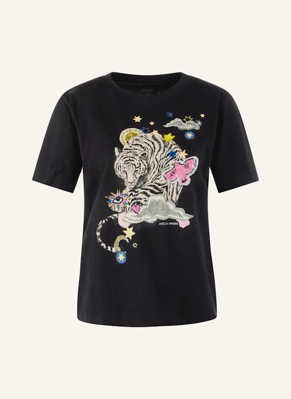 MARC CAIN T-Shirt SCHWARZ