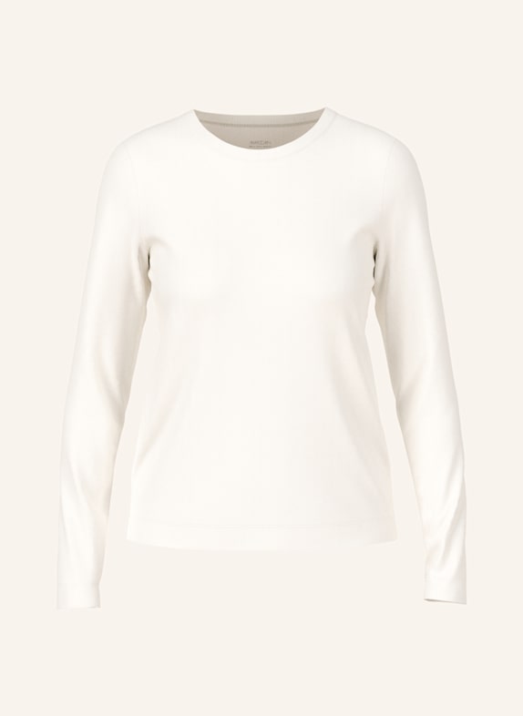 MARC CAIN Longsleeve WEISS/ CREME