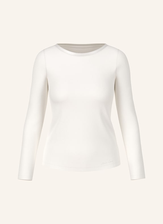 MARC CAIN Longsleeve WEISS/ CREME