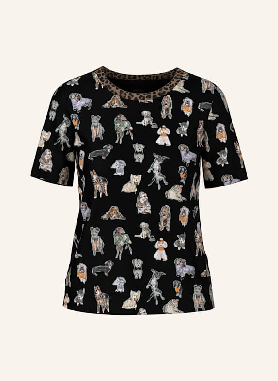 MARC CAIN T-Shirt SCHWARZ