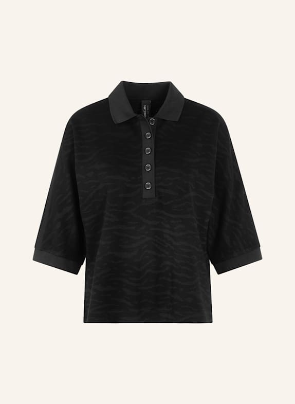 MARC CAIN Poloshirt SCHWARZ