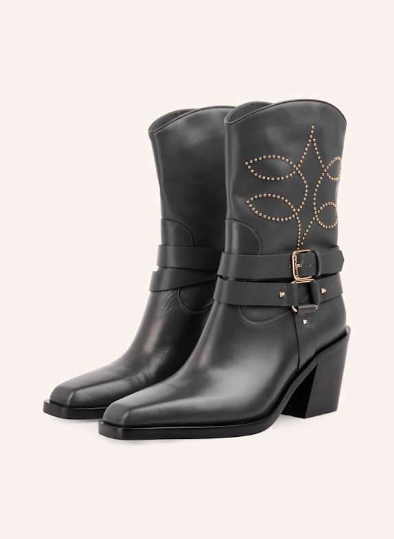 MARC CAIN Stiefelette BLAU