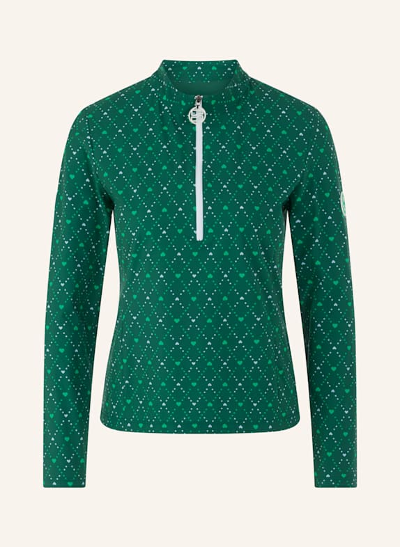 MARC CAIN T-Shirt DUNKELGRÜN