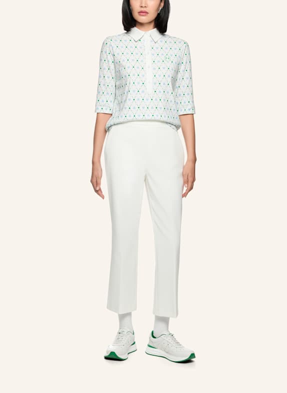 MARC CAIN Poloshirt WEISS/ CREME