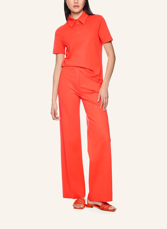 MARC CAIN Jersey-Poloshirt ROT
