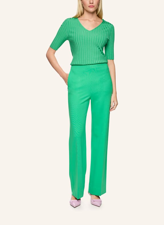 MARC CAIN Jerseyhose HELLGRÜN