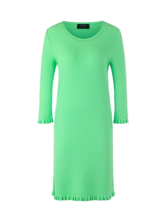 MARC CAIN Etuikleid mit Rüschen HELLGRÜN