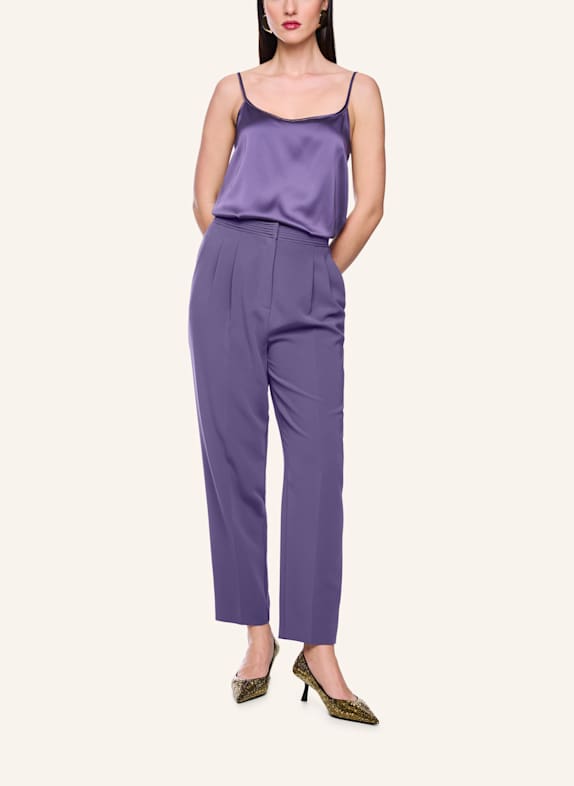 MARC CAIN Hose DUNKELLILA