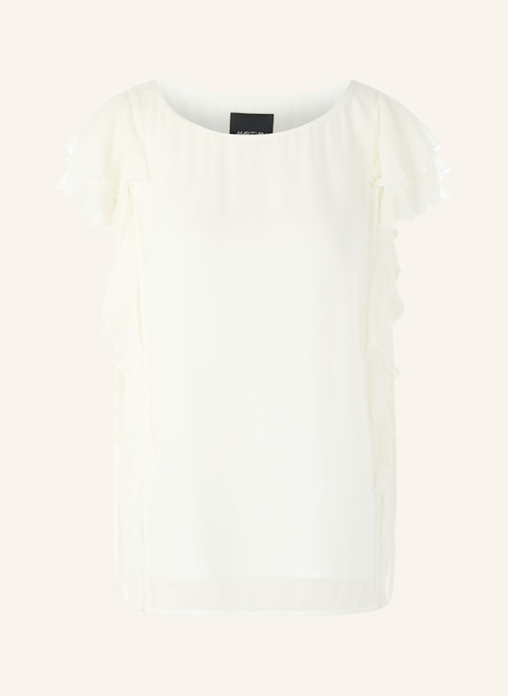 MARC CAIN Bluse WEISS/ CREME