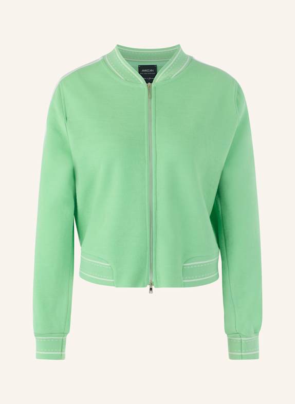 MARC CAIN Blouson mit Galonstreifen HELLGRÜN