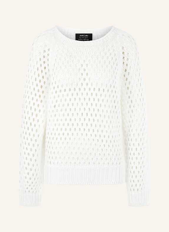 MARC CAIN Pullover WEISS