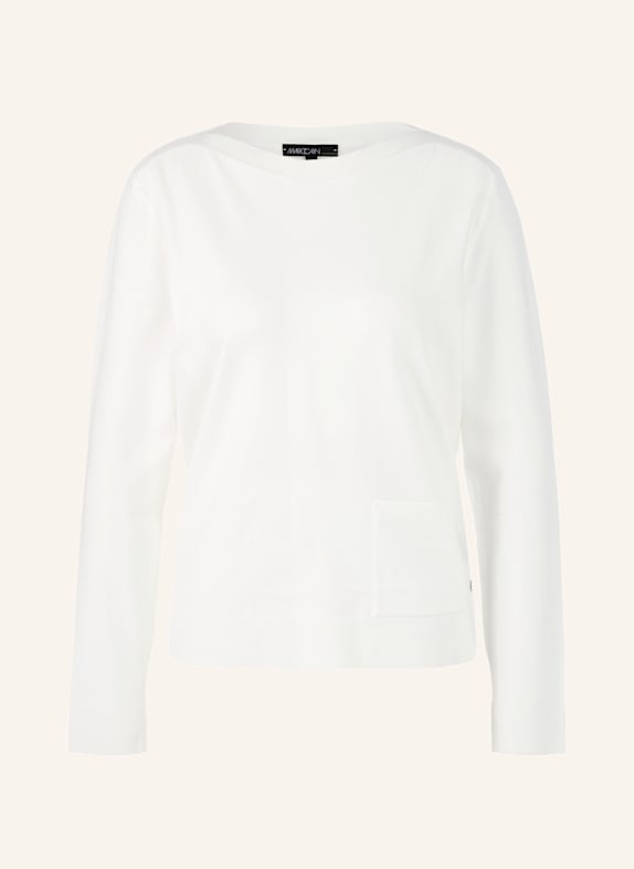 MARC CAIN Pullover WEISS/ CREME