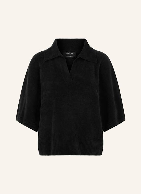 MARC CAIN Poloshirt SCHWARZ