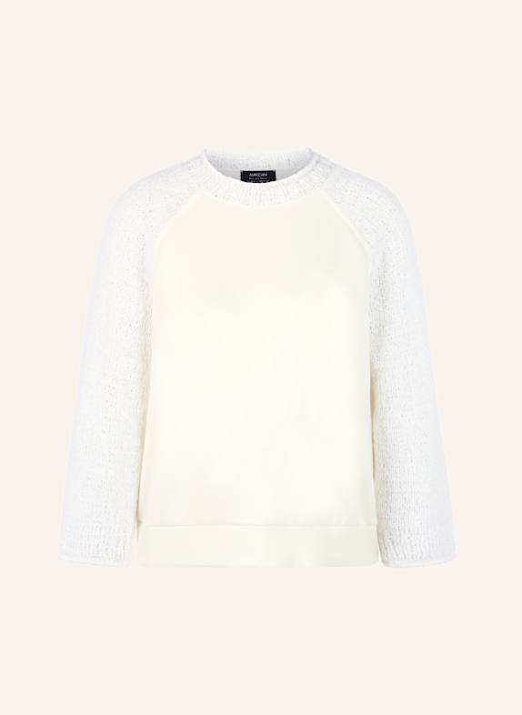 MARC CAIN Pullover WEISS/ CREME