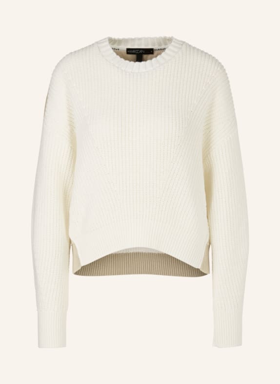MARC CAIN Pullover WEISS/ CREME
