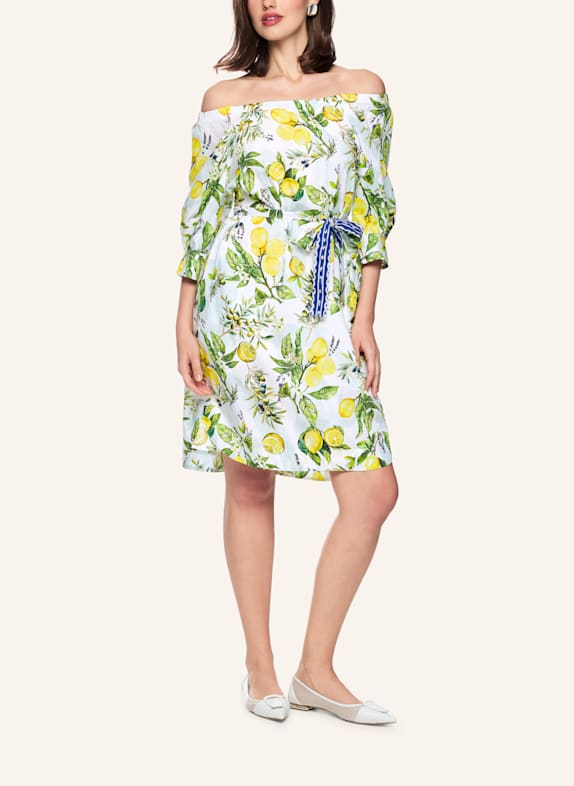 MARC CAIN Kleid WEISS